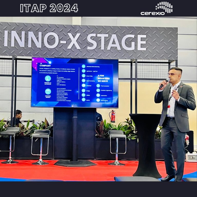 CEO of Cerexio, Mr Gowrishankar, Attracts Masses at the InnoX Stage