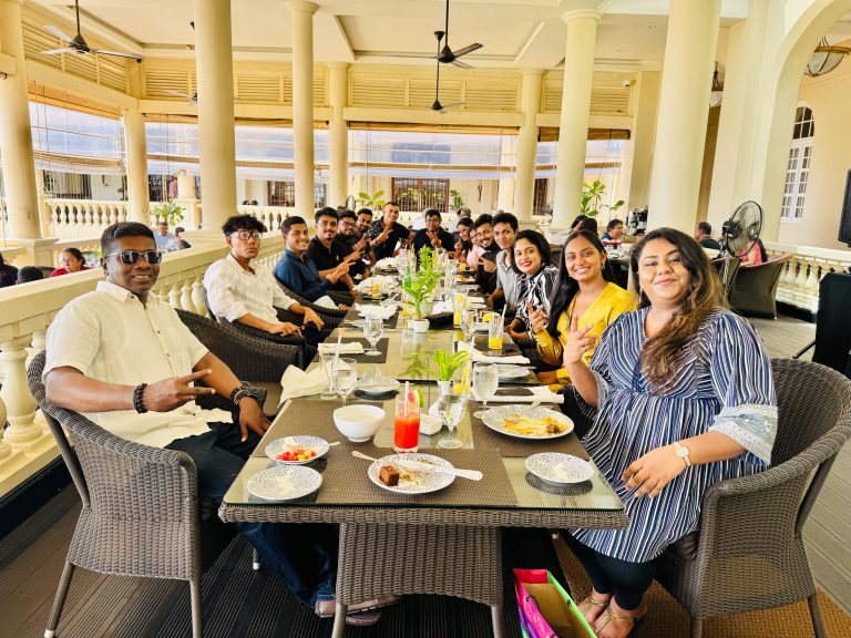 Team At the Galle Face Hotel Veranda
