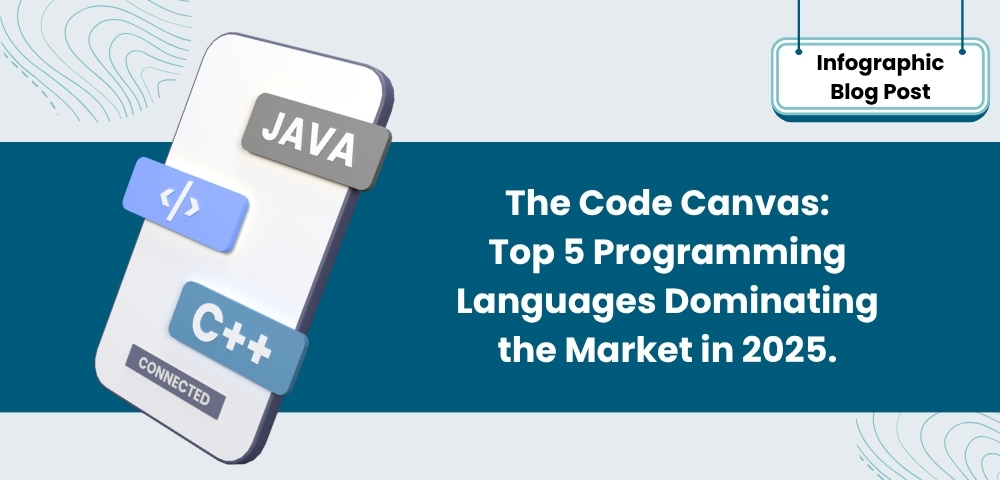 The Code Canvas: Top 5 Programming Languages Dominating the Market in 2025.