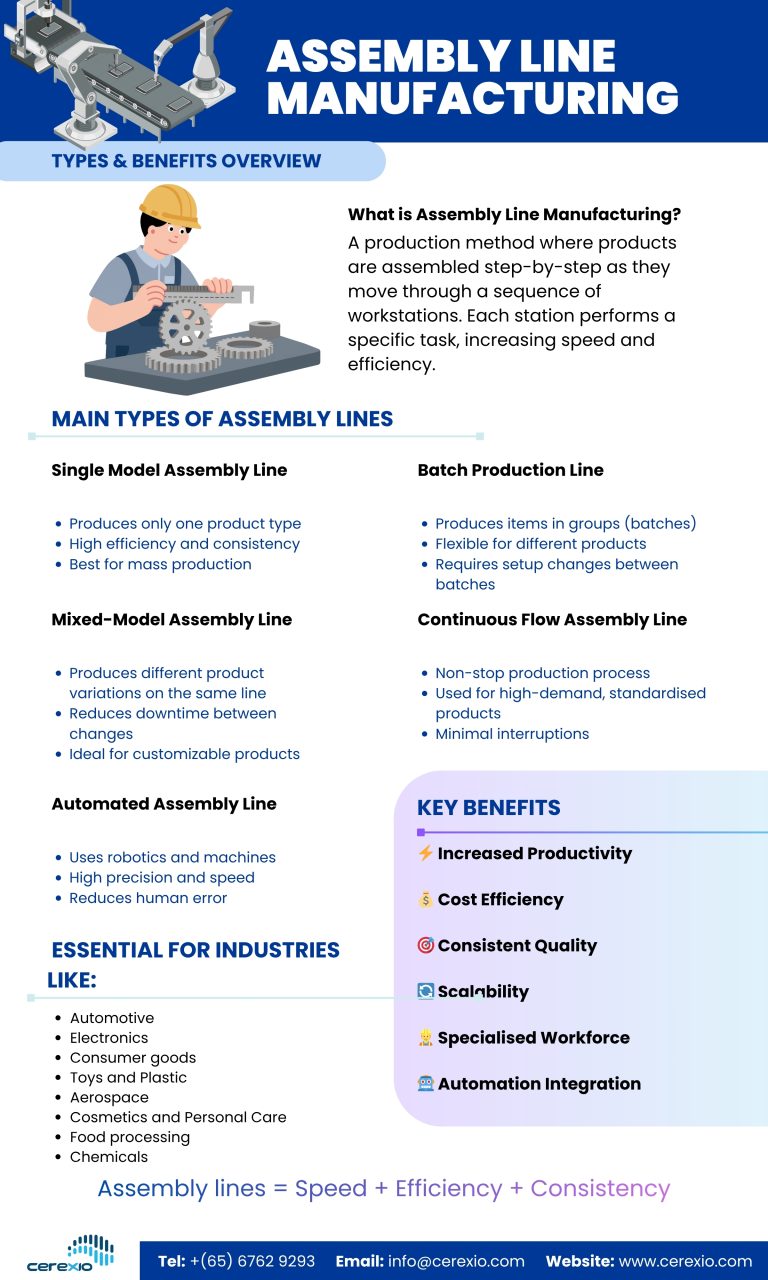 Assembly Line Manufacturing Types and Benefits Overview